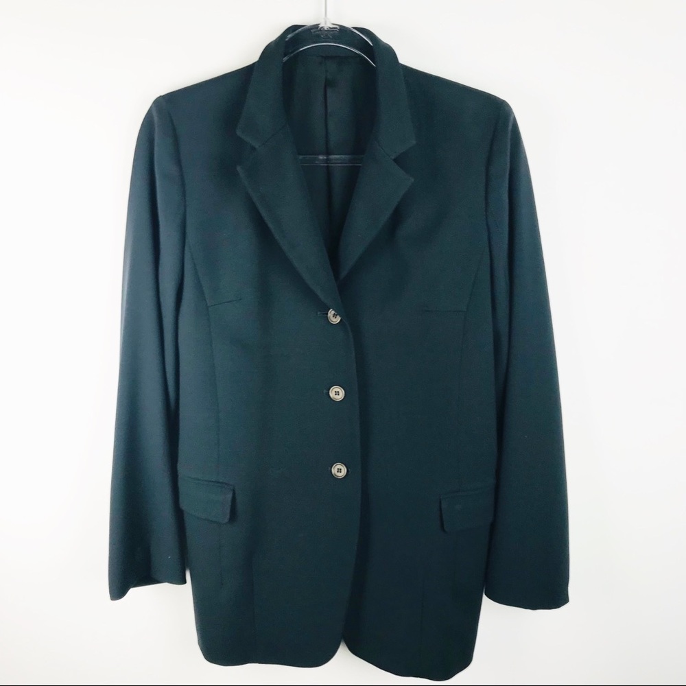 ALLY CAPELLINO LUXURY BRAND WOOL BLAZER EXCELLENT CONDITION MEDIUM MADE IN UK